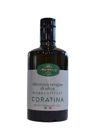 olio extra vergine di oliva monocultivar coratina desiderio