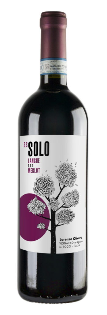 Langhe Merlot 'asSolo' 2023 - Olivero Mario